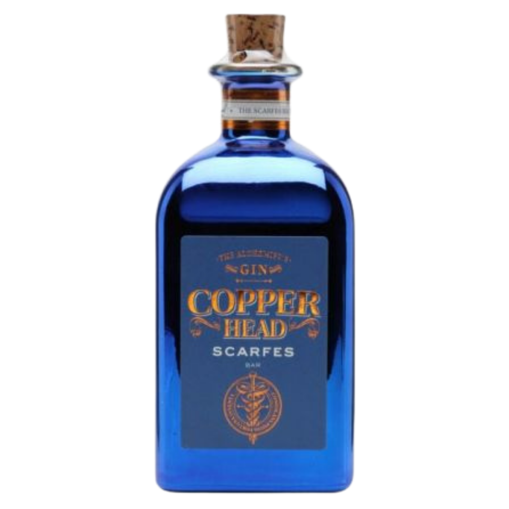 Copperhead Gin Scarfes Bar Edition Blauw 50cl