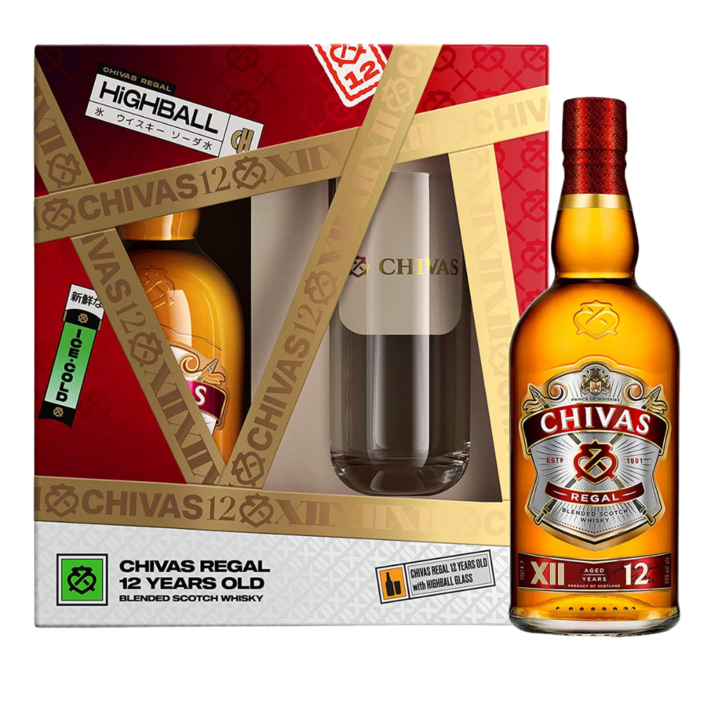 Chivas Regal 12Y Blended Scotch Whisky 70cl Giftset