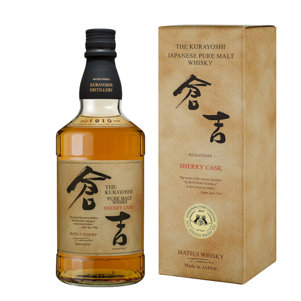 The Kurayoshi Pure Malt Sherry Cash Whisky 70cl