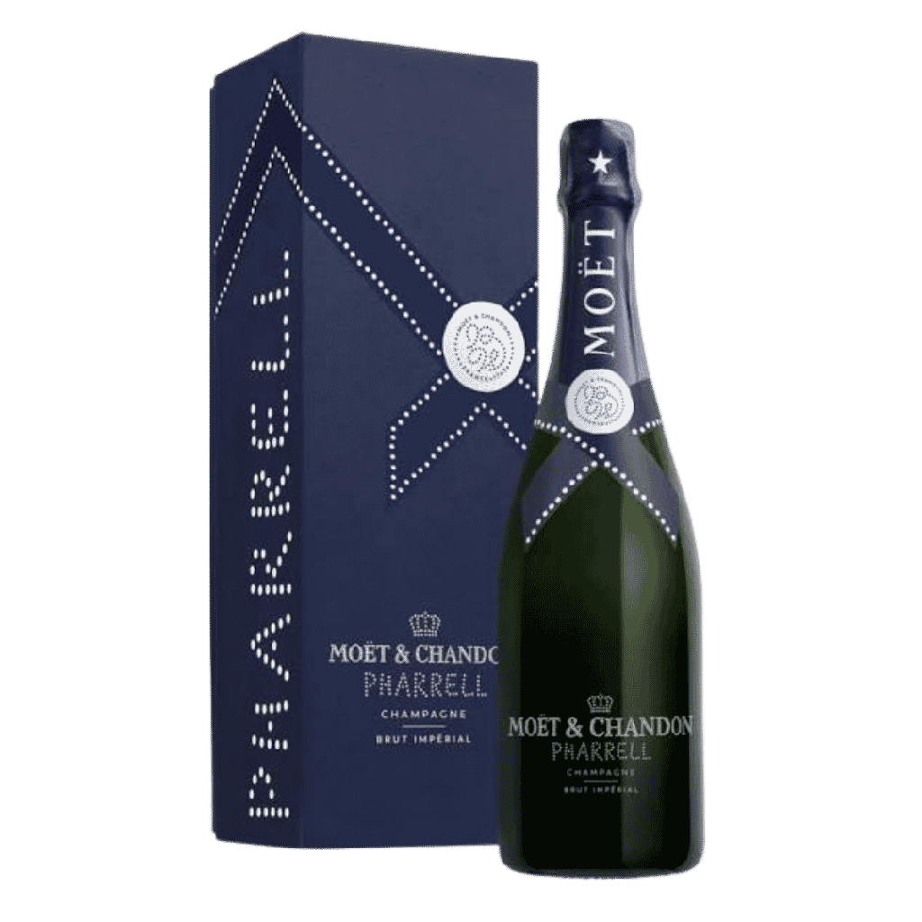 Moët & Chandon x Pharrell Williams Limited Edition Brut Imperial Midnight Blue