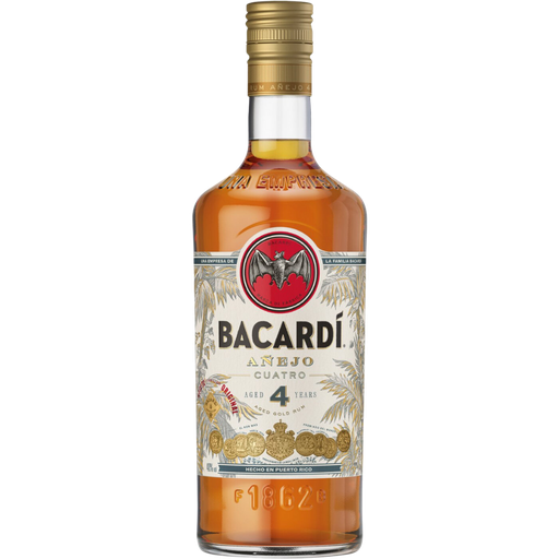 Bacardi Cuatro 4Y 70cl