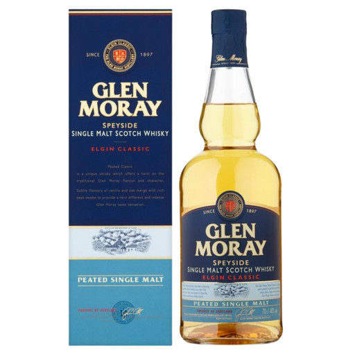 Glen Moray Classic Peated Single Malt 70cl
