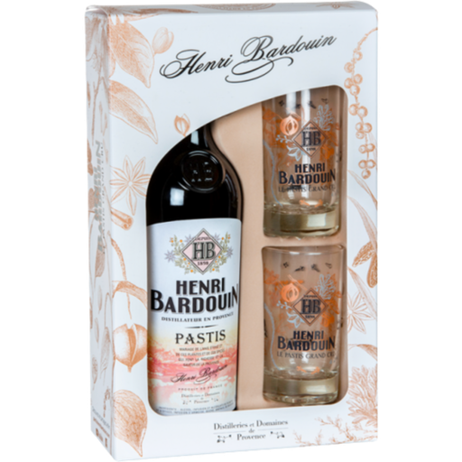 [2000830] Henri Bardouin Pastis 45° Giftbox 70cl