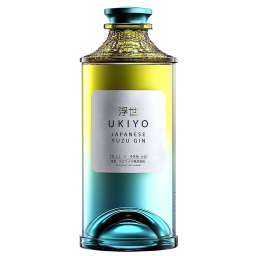 [2001052] Ukiyo Japanese Yuzu Citrus Gin 70cl