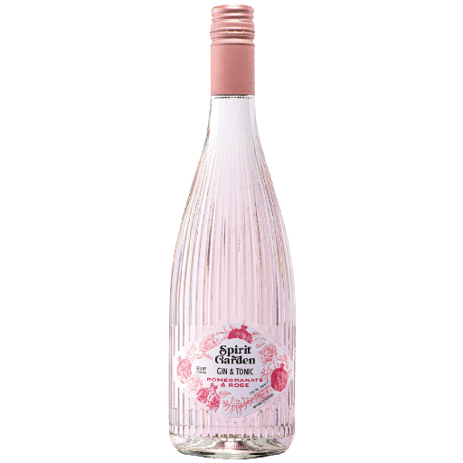 Spirit Garden Pomegranate Rose Gin & Tonic 75cl