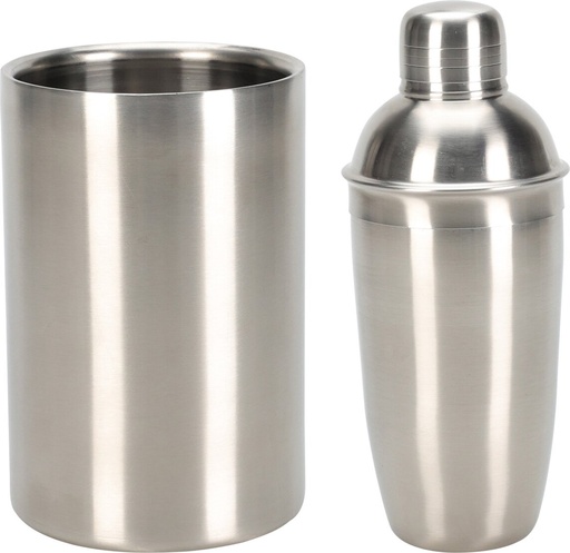 Barset cocktail shaker & wijn cooler 500ml