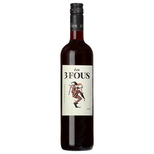 [2000283] Les 3 Fous Rouge 75cl